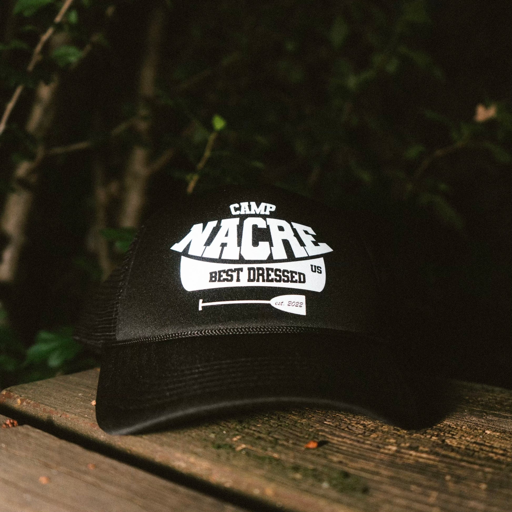 CAMP "NACRE" Trucker Hat-NACRE