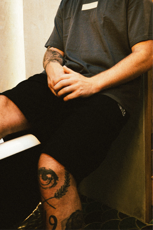 "NACRE" Compact Thera Shorts