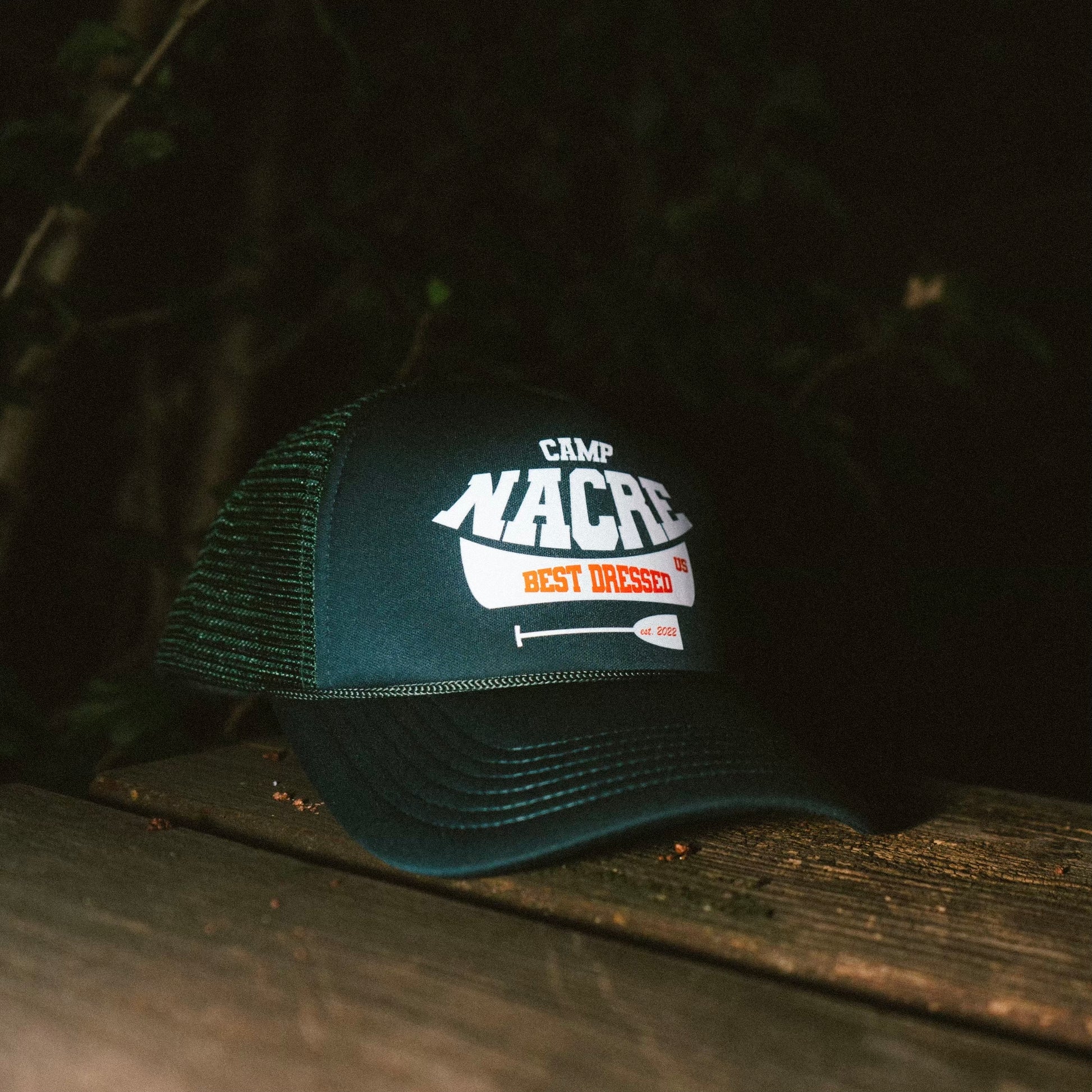 CAMP "NACRE" Trucker Hat-NACRE