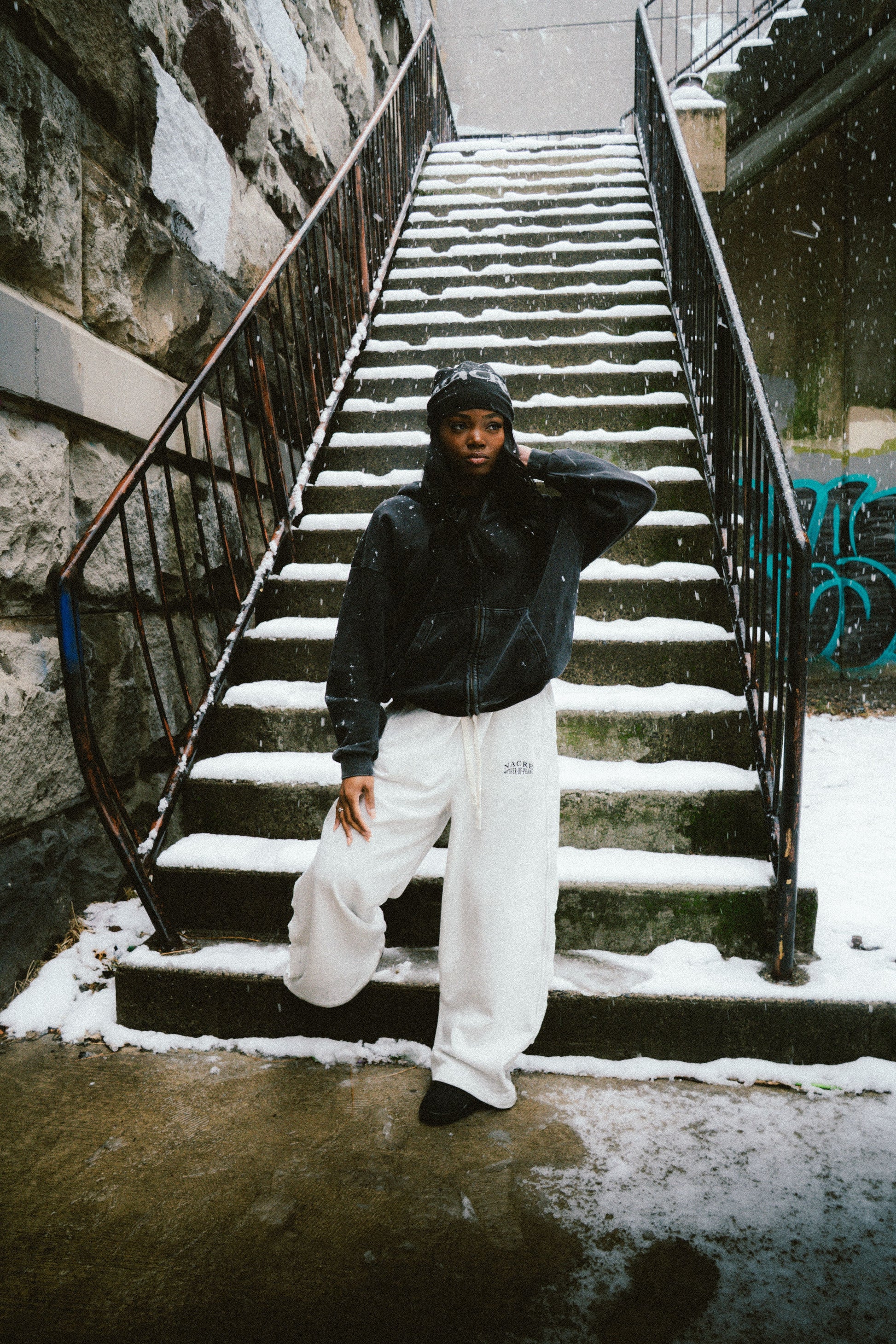 "NACRE" Thera Sweatpants