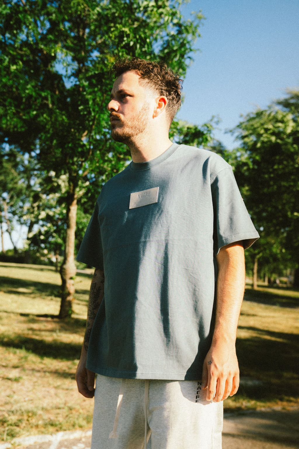 "NACRE" Broad Logo Classic T-Shirt