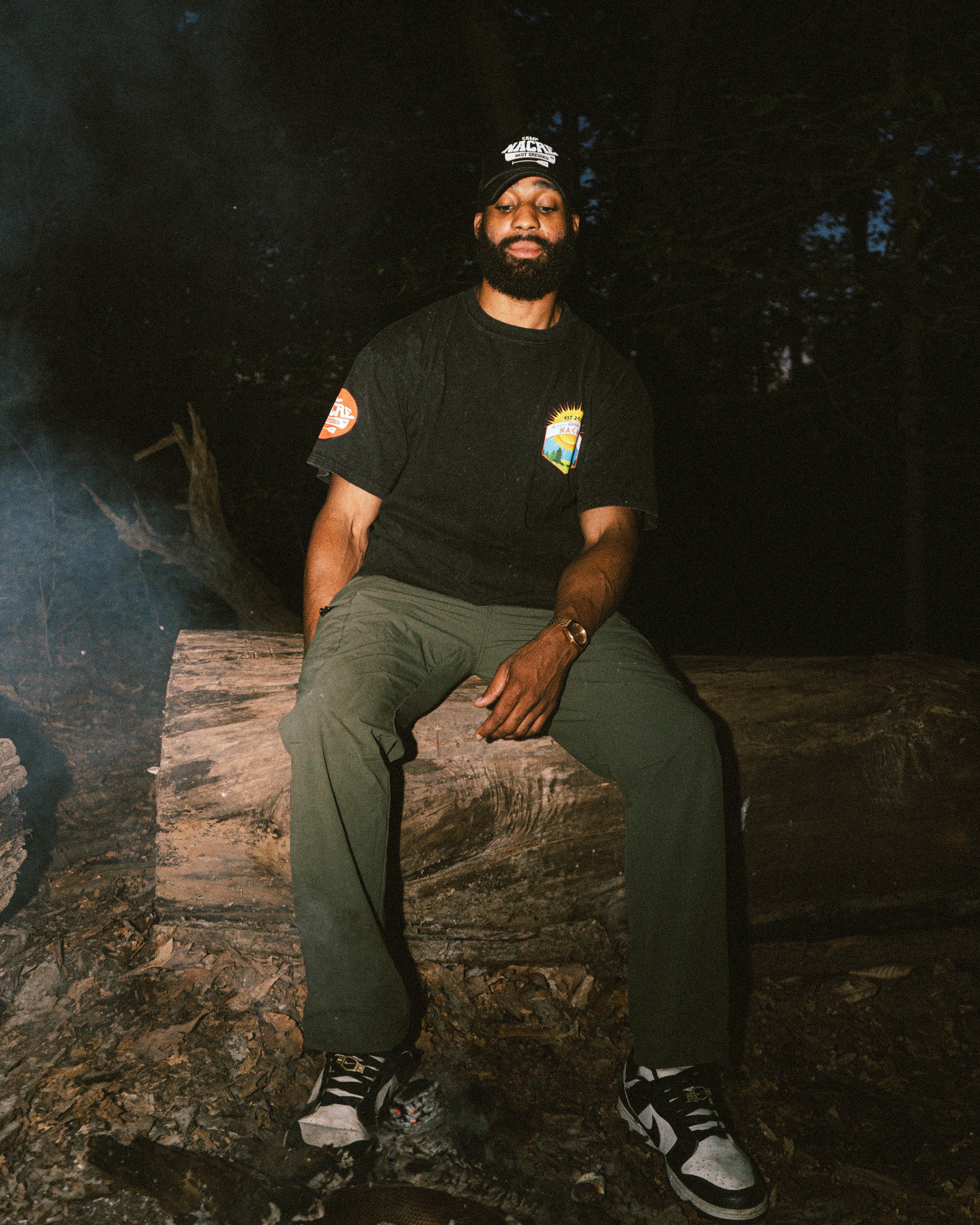 CAMP "NACRE" T-Shirt-NACRE